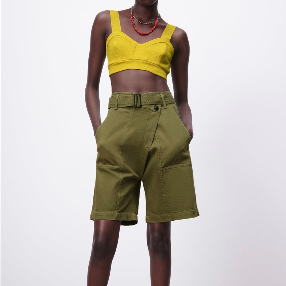 Cargo shorts high waisted